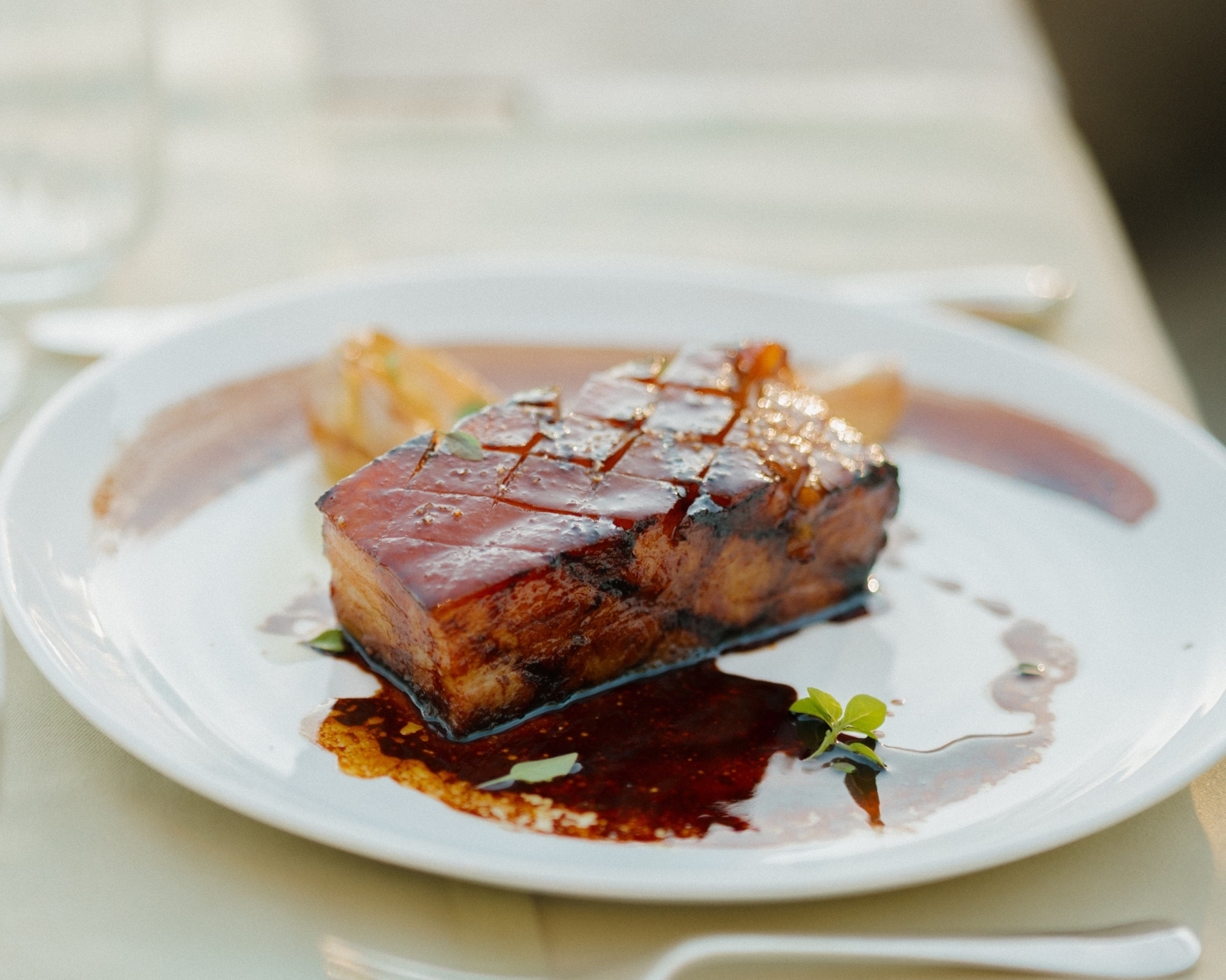 traditional restaurant bistrot les vignes and its garden, hotel coquillade provence in the luberon at gargas